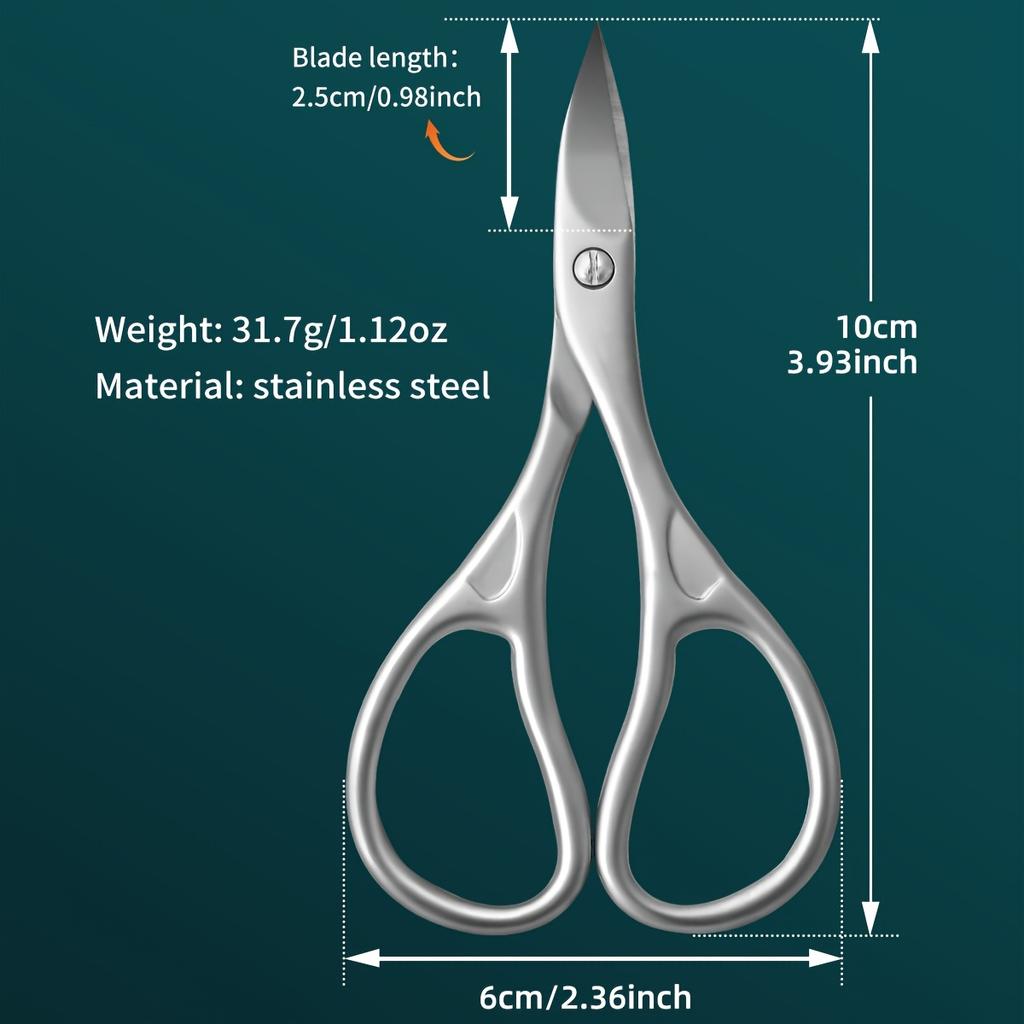 Modern Style Nail Clippers and Curved Nail Scissors for Manicure and Pedicure Anti-Cut Fingernail Clipper for S Beauty Salon Use