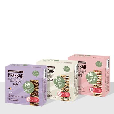 [3 Boxes] Peba Real Chocolate Protein Bar 40g 1 Box (9 Pieces) X 3