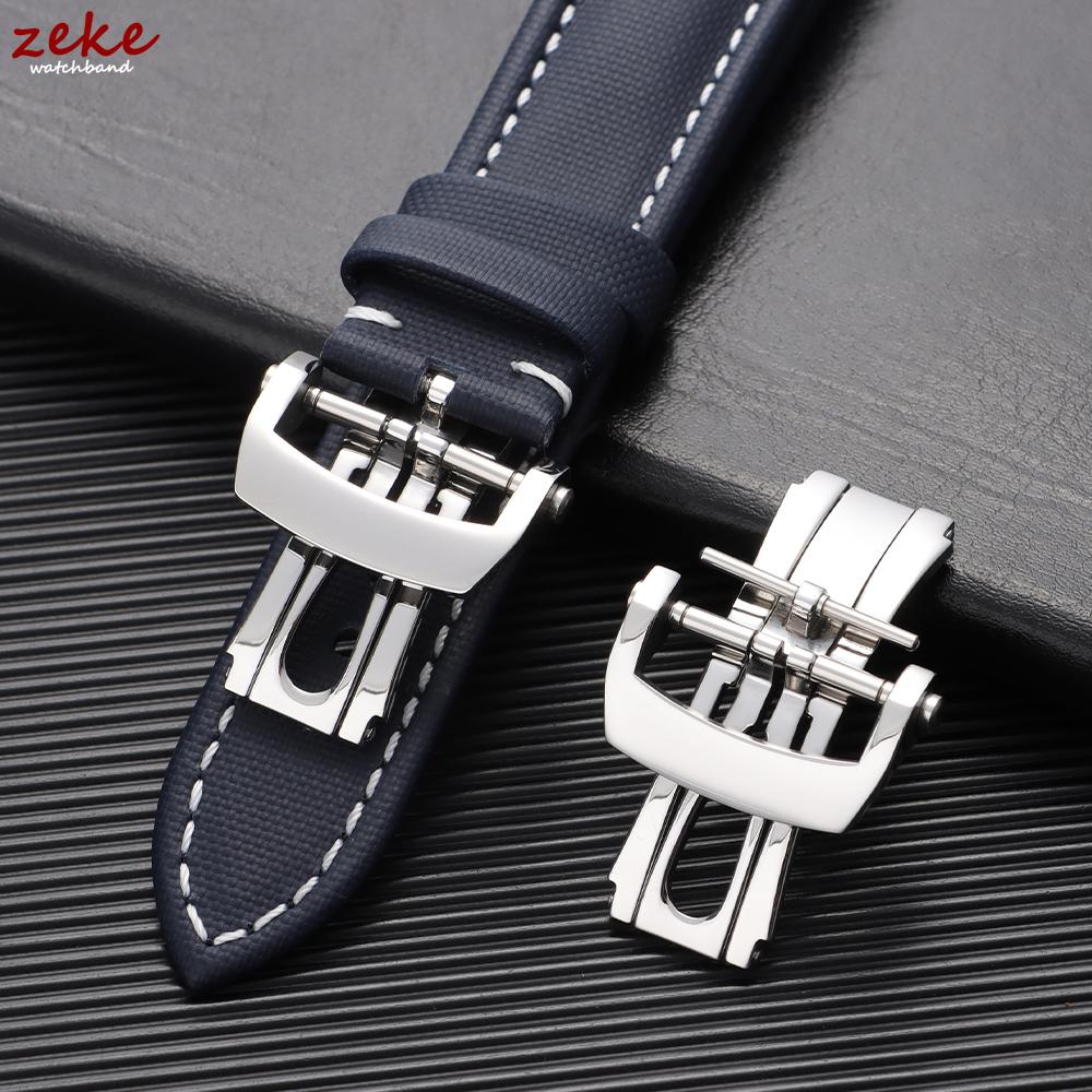 Watchband Buckle Stainless Steel Watch Strap for Blancpain Replacement Buckles Clasps 20mm Polished Button Watches Accessories
