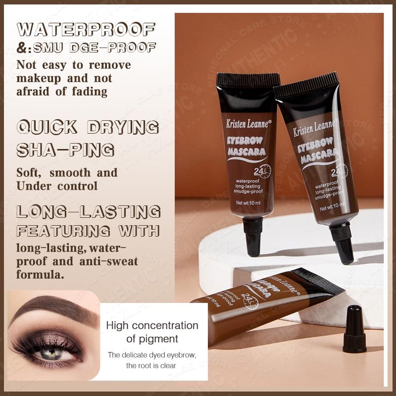 4 Colors Waterproof Shape Liquid Eyebrow Dye Natural Long Lasting Eyebrow Brow Gel Cream Makeup Color Cosmetic