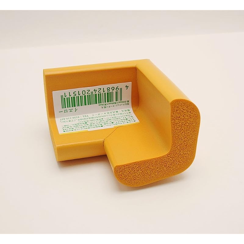 Carboy Safety Cushion, Corner Type (Large), Yellow