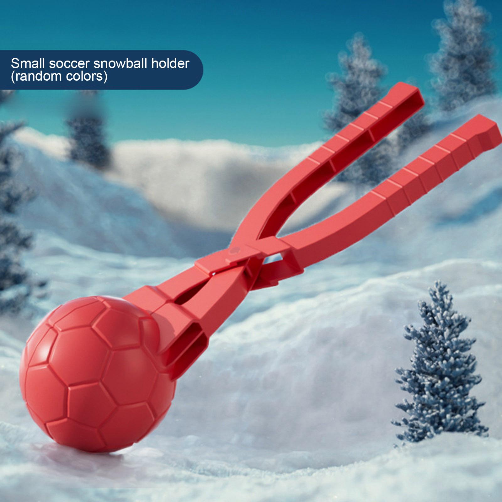 

Детский клип для снежков Снежный клип Маленькая любовь Утолщенная форма Детская зимняя игра Снежный инструмент Игра в снежки(Случайный цвет) One Size