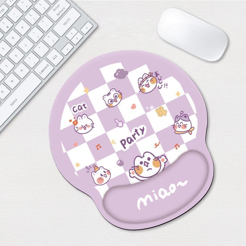 

Ergonomic Silicone Wrist Rest Mouse Pad