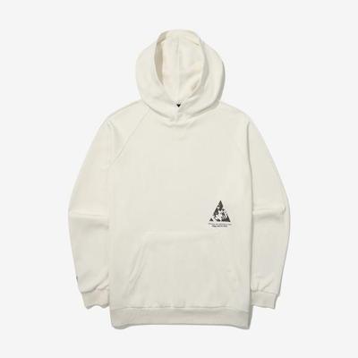 Fila Snap Hoodie White Rock