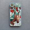 Lucky Painted Horse Pattern Chinese Style Phone Case For iPhone 15 14 Pro Max Plus 17 16 Pro Max 13 Mini 12 11 Pro Max Back Case