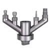 Anti Odor Sink Drain Pipe Adapter Multifunctional Sealing Ring Kitchen Basin Sewer Branch Dual-Interface Neat