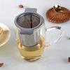 1pc Stainless Steel Tea Strainer with Double Ears, Stainless Steel Tea Strainer with Double Handles, Tea Brewer Filter