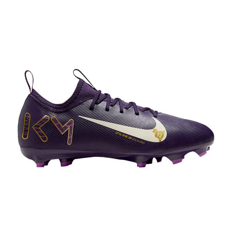 

Nike Kylian Mbappé x Zoom Mercurial Vapor 16 Academy MG GS Grand Purple Kids Sneakers Pale-Ivory FQ8394-500 38.5