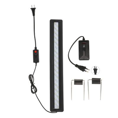 Luce LED per Acquario 6W 3 Modalità Colori Funzione Timer Luce per Acquario per Vasca di Pesci da 20 Pollici a 24 Pollici
