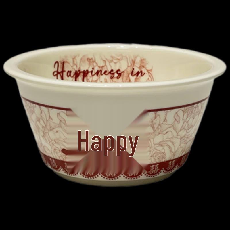 

Deou Xingguang Chinese Festive Ceramic Bowls