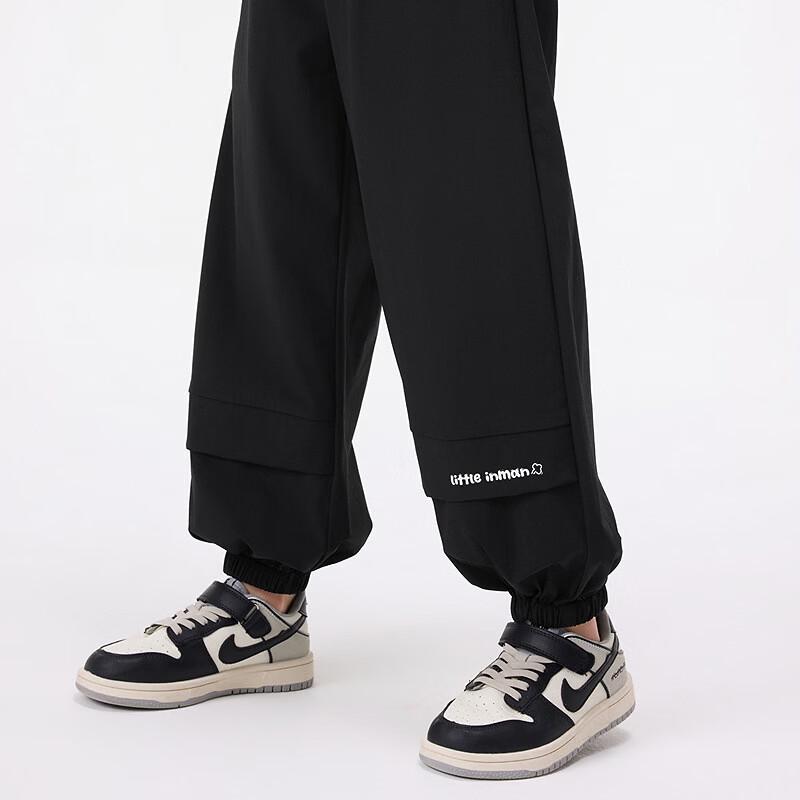 Boys' Summer Letter Print Jogger Pants