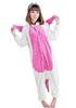 [dorawithme] Pink Unicorn Kigurumi, Adult Pajamas, Monster Kigurumi Cosplay (M (161cm-170cm))