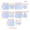 Animals Silicone Mold Puzzle Preschool Kids Baby Puzzles Cartoon Resin Mold Gift