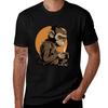 Monkeys Morning Tshirt All Match Print Short Sleeve Top