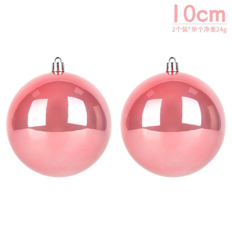 Christmas Tree Decoration Plastic Ball Pendant Art Shopping Mall Supermarket Showcase Christmas Holiday Hanging Ball Accessories