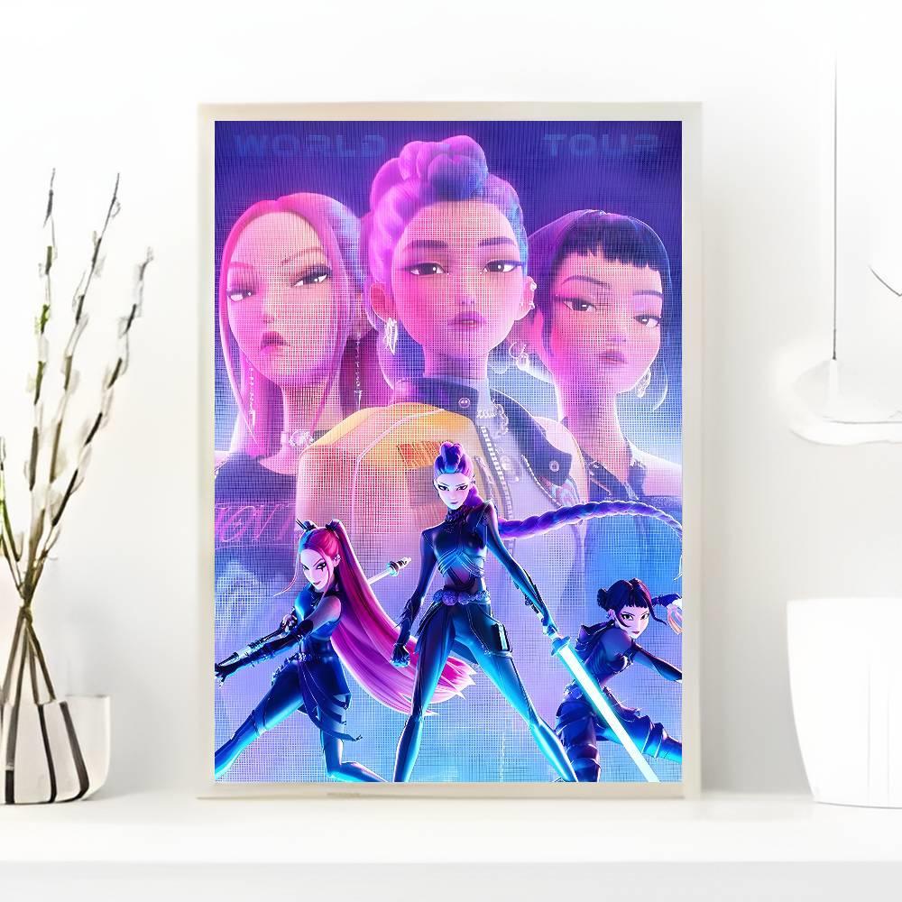 

DIY 5D Алмазна вишивка Прикраса для дому Спальні Вітальні Подарунок Round 20x30cm