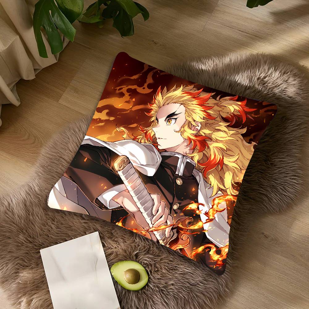 New Movie Popular D-DEMONS Cool S-LAYER Anime Pillow Case Toon Gift Cushion Cover Bedroom Home Sofa Chair Seat Decor Pillow Case