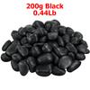 200/400g Czarne Naturalne Kamienie Polerowane 2-3cm Kamienie Dekoracyjne do Ogrodu Akwarium