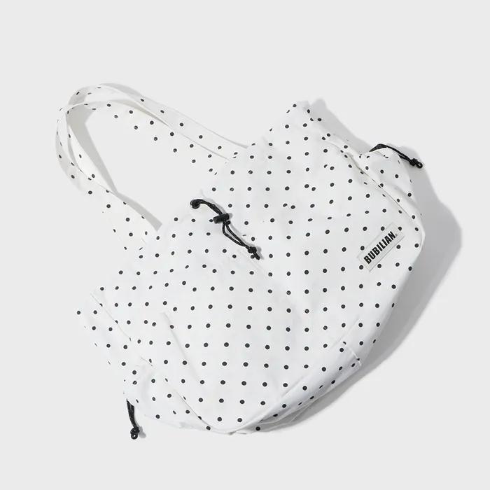 Newbie Shoulder Bag _ Dot Cream
