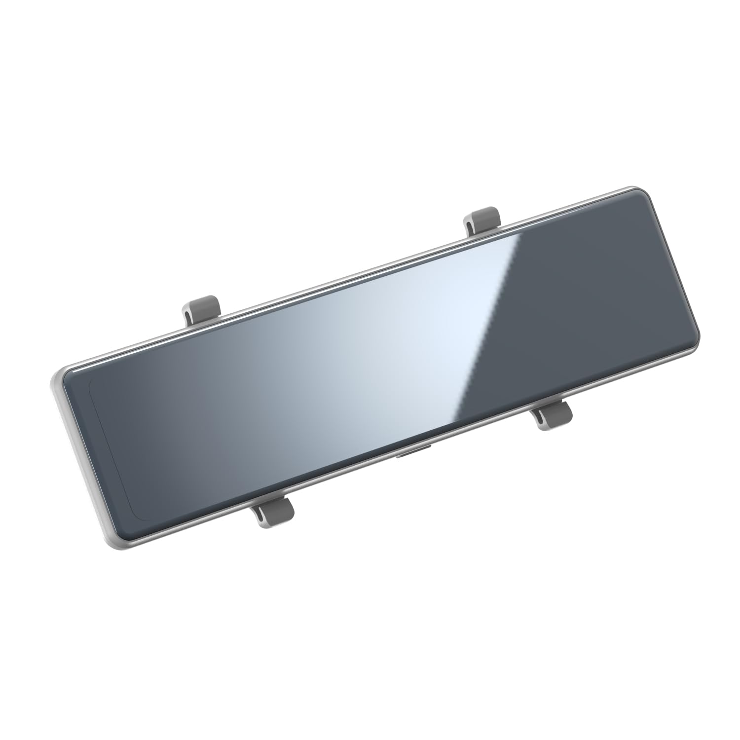 

Car Mirror IPS LCD Large 64GB SD Card Front and Rear Recording IMX589 CMOS Image Compatible with LED Traffic Lights Nationwide Digital TV Noise Touch сірий колір