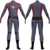 New Guardians of The Galaxy Star Lord Cosplay Costume Men's 3D Printed Full Body Zentai Suit Superhero Peter Quill Jumpsuit for Halloween Comic Con