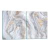 GLASS CUTTING BOARD PLATE 2x40x52 MARBLE