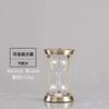 Metal Self-assembled Hourglass Ornaments Hourglass Timer Glass Desktop Ornaments Creative High-grade Retro Hourglass Timer
