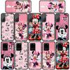 Handyhülle für Samsung Galaxy S25 S24 S23 iPhone 16 15 Xiaomi Redmi Note 14 13 12 16E X 8 11 Pro Max OPPO Moto Huawei A05 A16 Anime Minnie Maus Hülle
