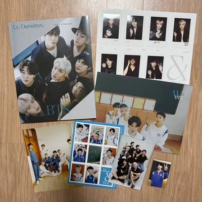 BTS (Bangtan Boys) Us, Ourselves & We Photofolio Photobook Full Set Used