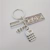 European & American Lucky Money Tree Keychain Abacus Backpack Pendant