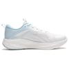 Li Ning Slip Resistant Abrasion Resistant Low Top Casual Shoes Women's White Blue AGLU260-1
