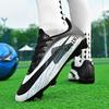 New Men Football Boots Outdoor Breathable Training Adult Cleats Soccer Shoes Sport Match Boys Non Slip Long Spikes Comfortable
