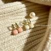 Spring French Retro Double-Sided Enamel Earrings - Versatile, Simple, and Stylish