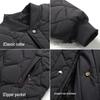 Grandpa's Warm Cotton-Padded Winter Coat - Fleece-Lined Jacket for Middle-Aged & Elderly Men