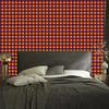 Halloween Plaid Wallpaper Pink and Gold for Living Room and Bedroom 50x1000