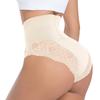 Women Tummy Control Shapewear Panties High Waisted Underpants Slimming Body Shaper Seamless Butt Lifter Lace Underwear Shaping Briefs