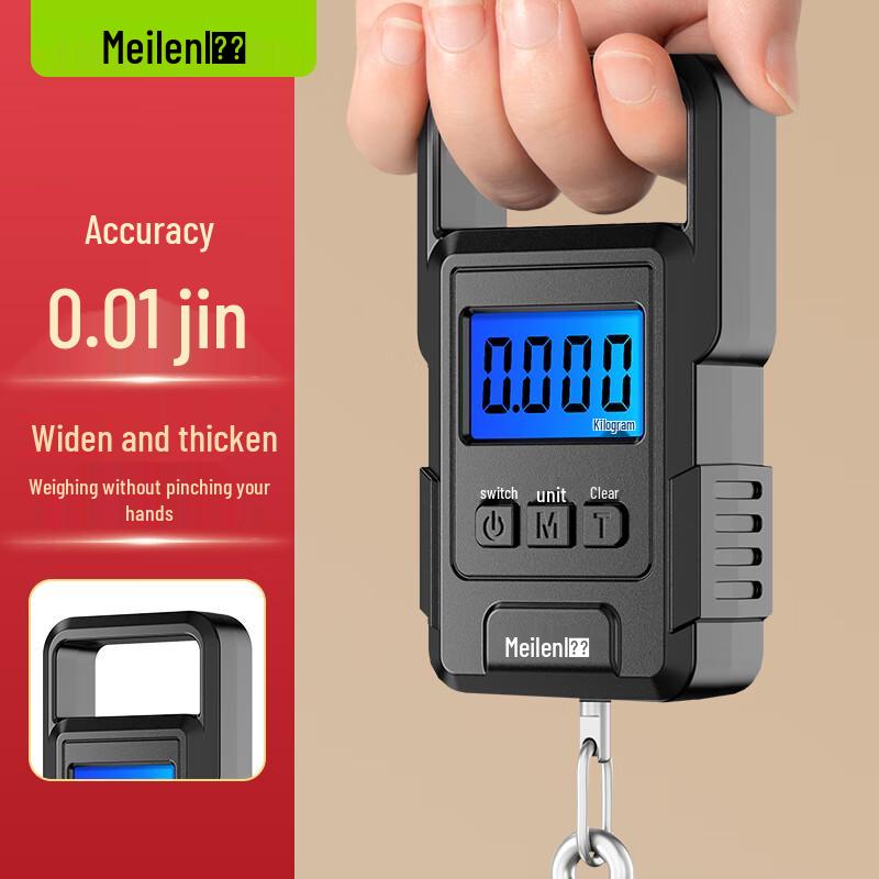 Meilen Portable Digital Luggage & Hanging Scale 50kg