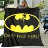 1pc Blanket Ozzy Madman Print Design, Lightweight Blanket for Sofa, Bed- Soft &Warm, Gift for All Seasons Like Christmas, Halloween