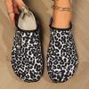 Fashion Women Slippers Winter New Fashion Luxury Print Style Moccasin Women Slippers Warm Comfortable Breathable Slip-on Slides Women