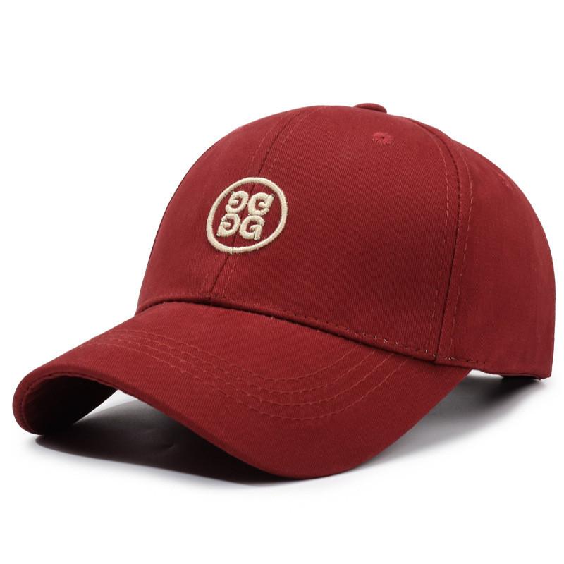 Cotton Baseball Cap With Embroidered Letters For Casual Men And Women