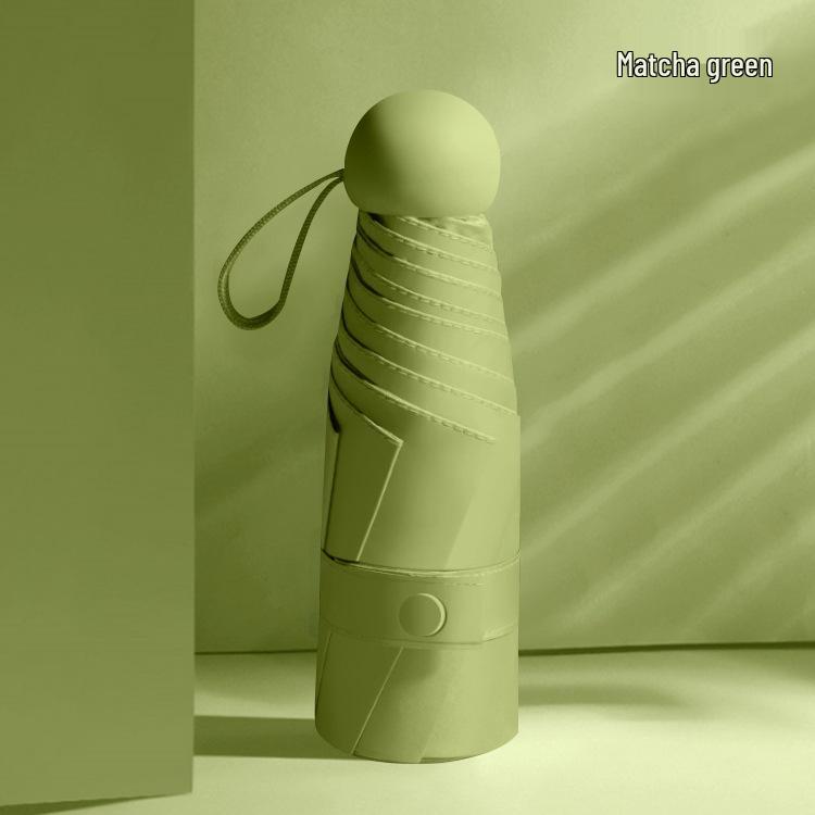 Ultra Durable UV Protection Auto Double-Fold Black Umbrella.