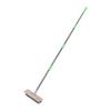 Floor Scrub Brush 30cm Head 1.6m Long Handle Stainless Steel Wire Deck Brush Outdoor Moss Scrubber for Lane Step