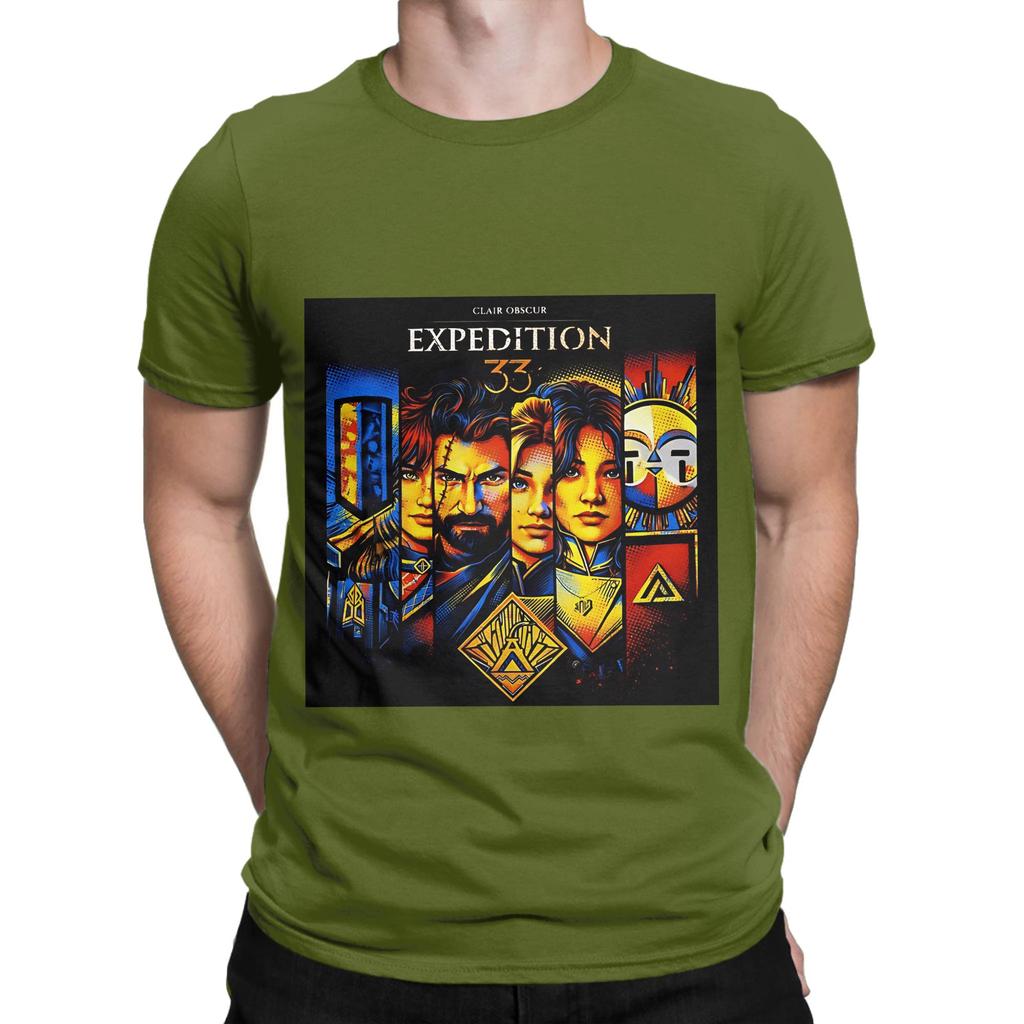 E33 Clair Obscur Expedition 33 Funny 100 Cotton TShirt Clair Obscur Expedition 33 Tees Tops For Unisex