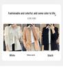 Women's Pure Wool Knit Cardigan Sweater: Loose, Round Neck, Hollow-Out Design