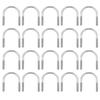 20Pcs UShaped Bolt Set 304 Stainless Steel M6x33 Machinery Parts Hardware Tools