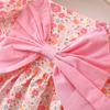 Children's Dress Summer New Product Baby Girl Small Floral Short Sleeve Dress Princess Skirt