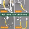 Stainless Steel Adjustable Faucet Tube for Enhanced Water Flow in Contemporary Bathroom Design