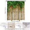 Bamboo Forest Shower Curtain - Multi-Style Bath Decor, Perfect for Those Who Love Nature-Inspired and Practical Designs