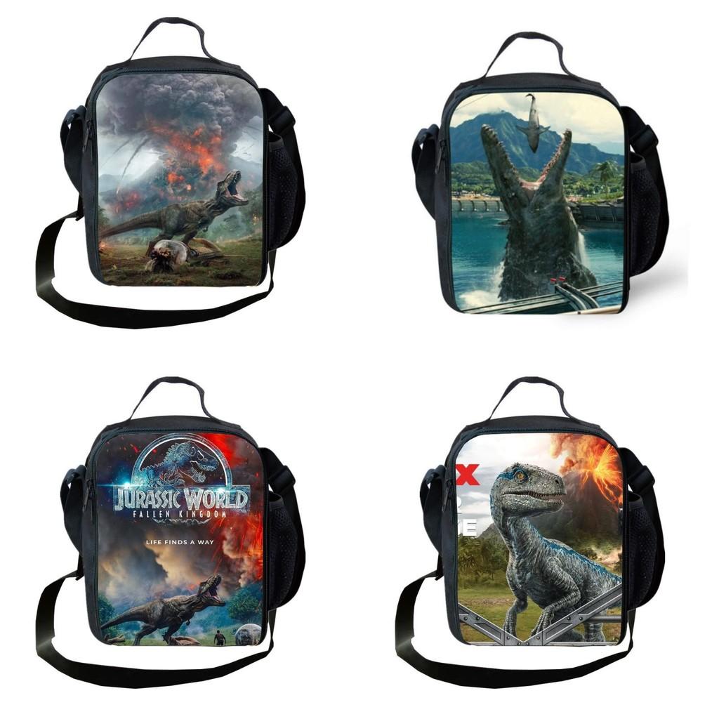 Jurassic Park Dinosaur 3d Lunch Bag For Kids With Tyrannosaurus Rex Print