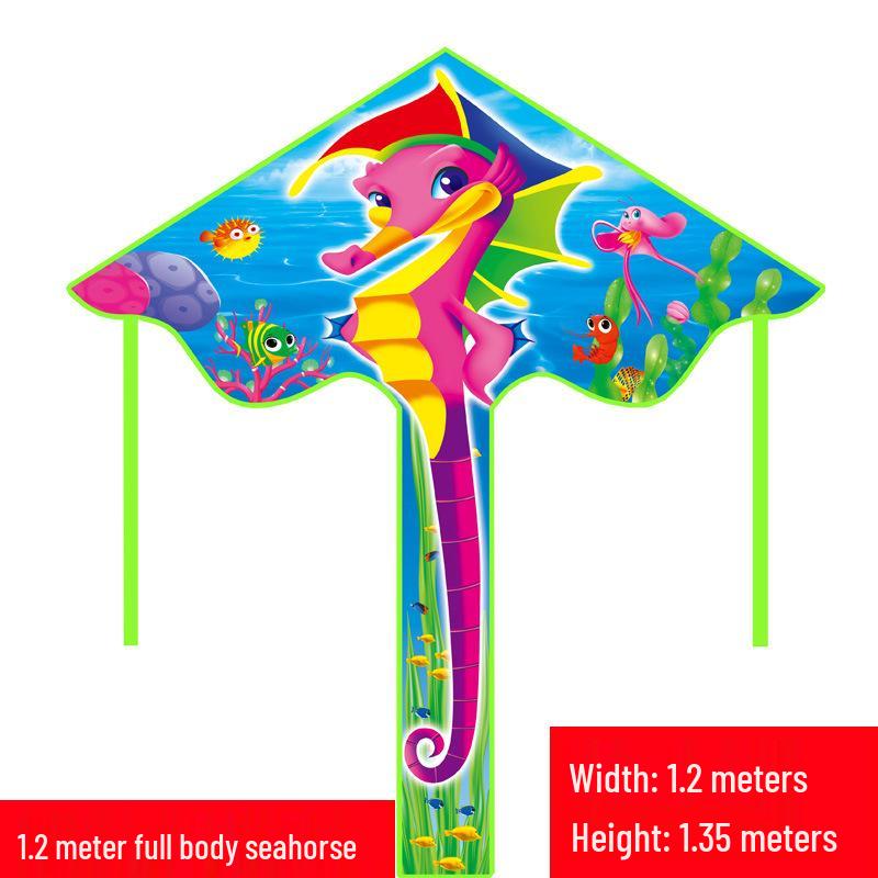 

Weifang Kite - Bright Cloth Cartoon Kids Phoenix, Dolphin & Mermaid Kites
